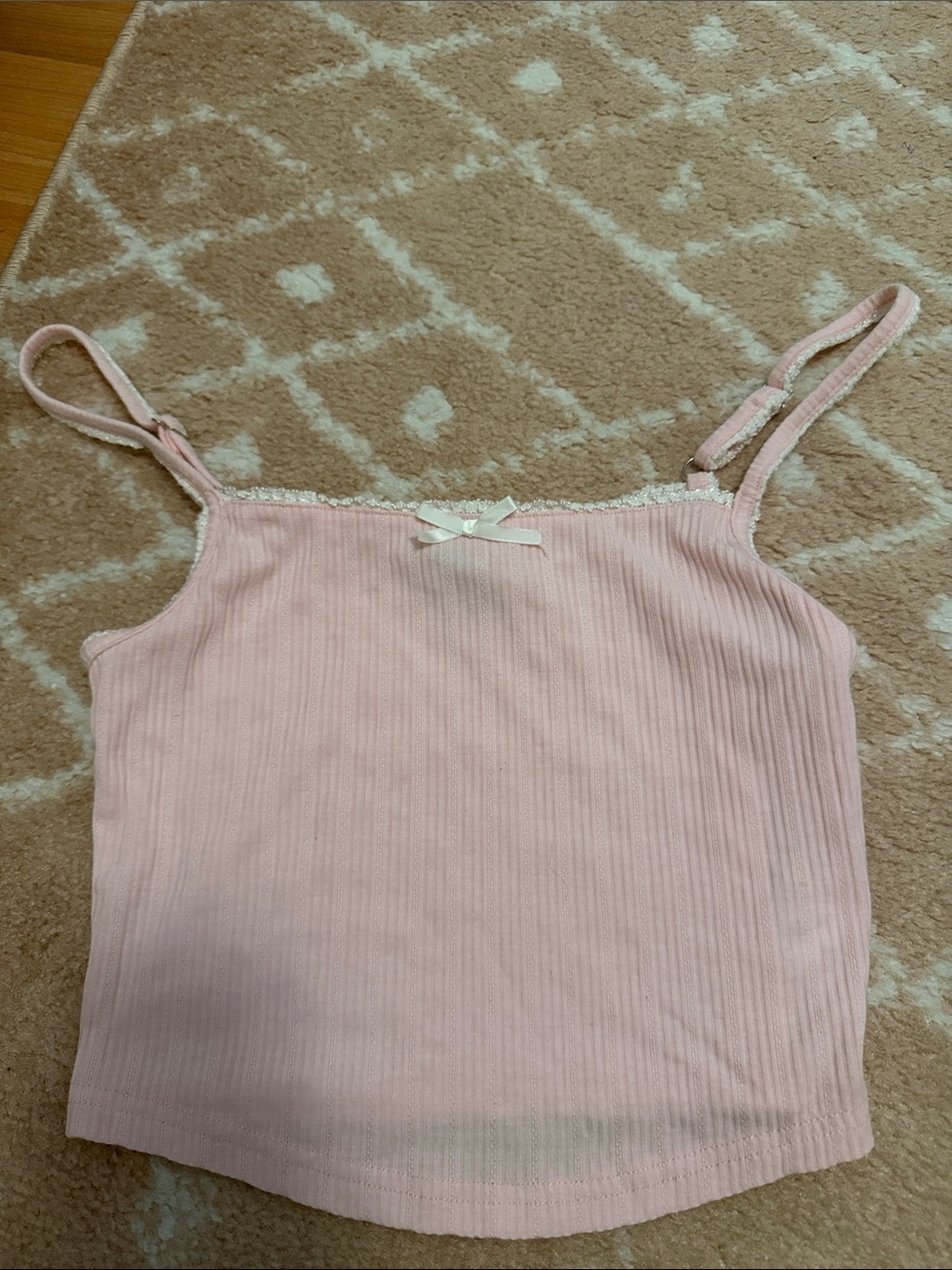 Sky to moon cropped tank